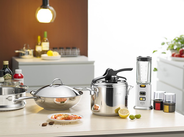 kitchenware items separately.